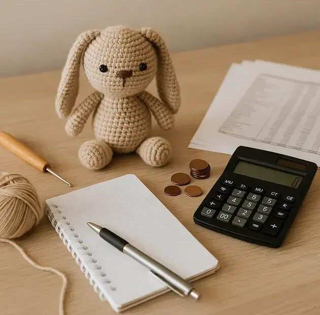 Como Calcular o Custo e Lucro de Cada Peça de Amigurumi (Planilha Grátis)