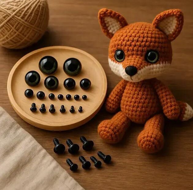Como Escolher os Olhos Certos e Criar Amigurumis Mais Profissionais