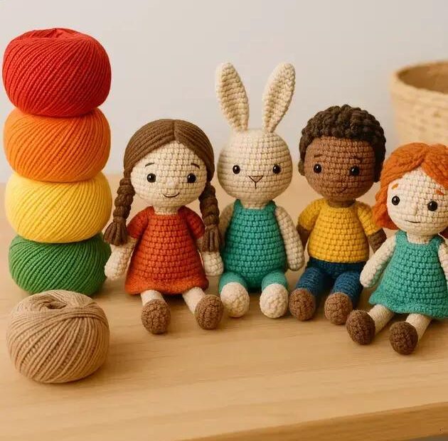 Linha Amigurumi Cores: Quais Escolher para Bonecos que Vendem Rápido