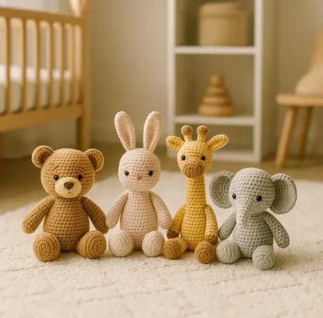 Modelos de Amigurumi Infantil Mais Vendidos: O Que as Mães Procuram Neste Ano