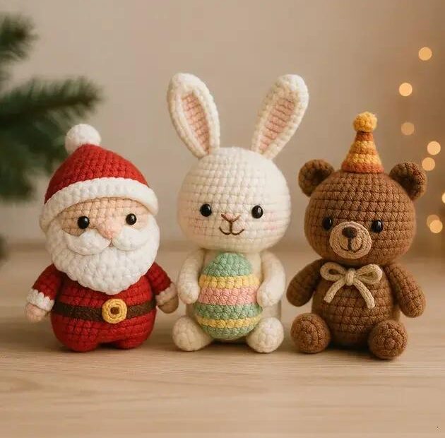 Temas Sazonais Lucrativos: Amigurumis de Natal, Páscoa e Datas Festivas que Vendem Bem