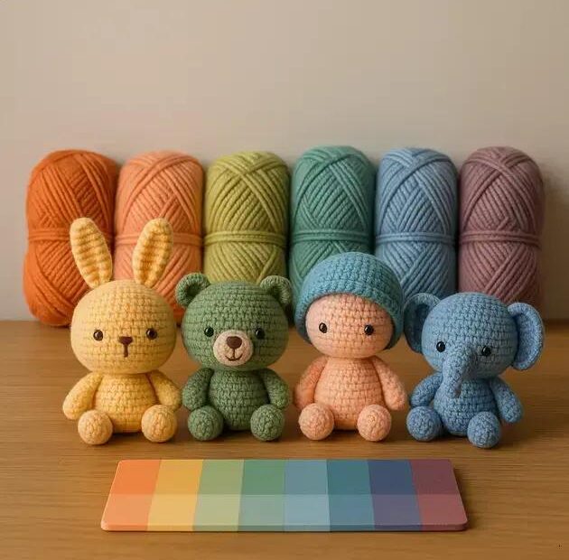 Tendências de Cores 2026: As Paletas que Mais Vendem para Amigurumi