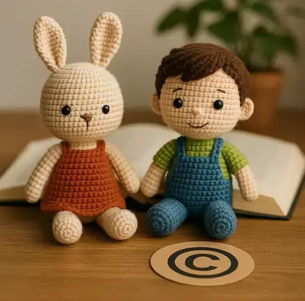 Amigurumi de Personagens: Como Criar Sem Problemas de Direitos Autorais