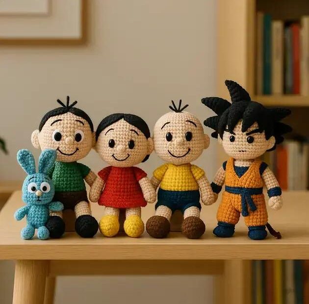 Amigurumi Inspirado em Animes Brasileiros ou Regionais
