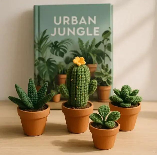 Coleção Urban Jungle: Vasinhos de Plantas que Não Morrem Nunca