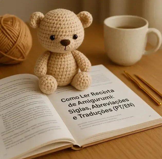 Como Ler Receita de Amigurumi: Siglas, Abreviações e Traduções (PT/EN)