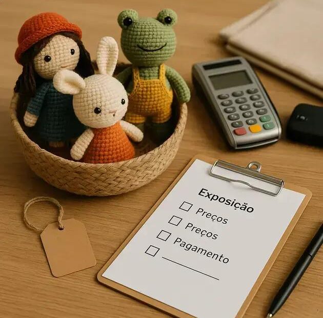Como Participar de Feiras e Bazares: Checklist de Exposição, Preços e Pagamento