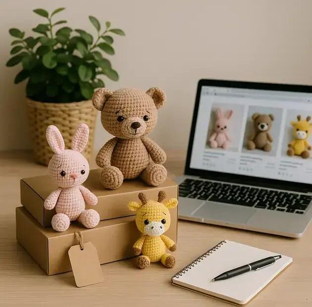 Como Vender Amigurumi na Shopee/Elo7/Mercado Livre: O Que Funciona em Cada Canal