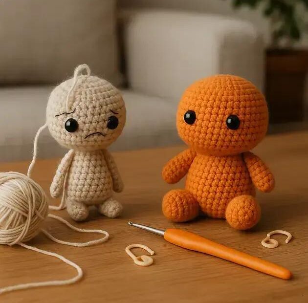Erros Mais Comuns de Iniciante no Amigurumi e Como Corrigir (Sem Desmanchar Tudo)