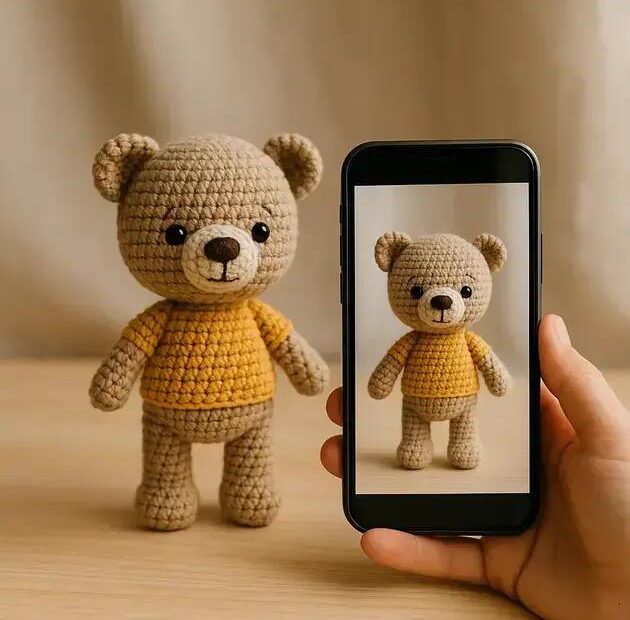Fotografia de Amigurumi com Celular: Luz, Fundo e Ângulos Para Vender Mais