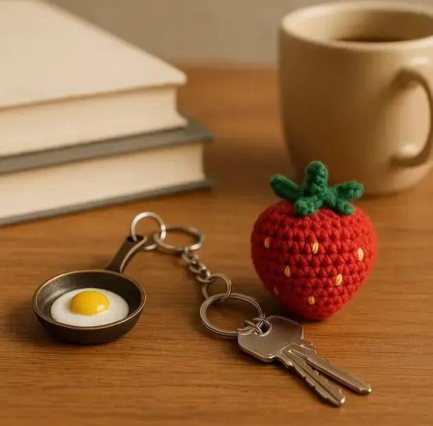 Miniaturas Funcionais: Chaveiros Temáticos para o Dia a Dia