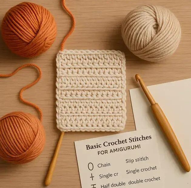 Pontos Básicos de Crochê Para Amigurumi: Dominando as 5 Técnicas Essenciais