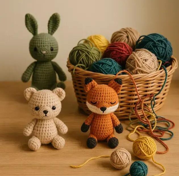 Projeto Sustentável: Transformando Sobras de Fios em Novos Amigurumis