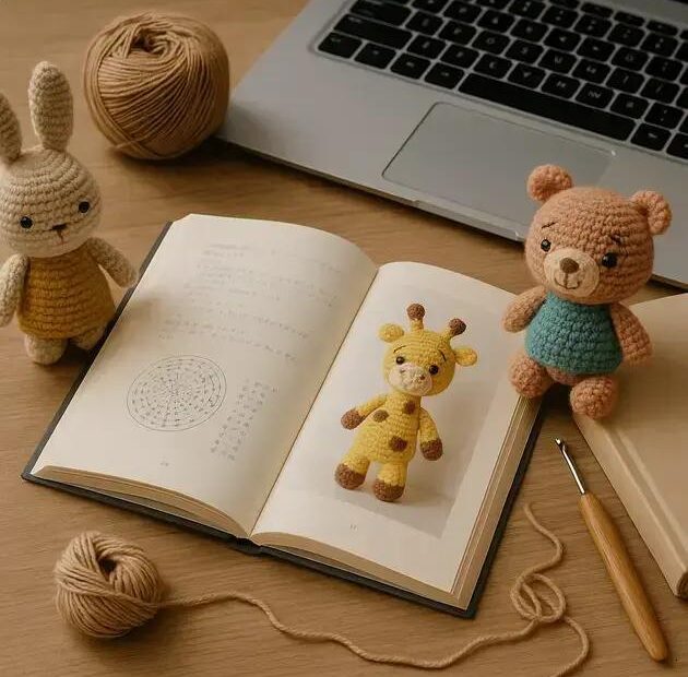 Receitas e Gráficos de Amigurumi: Onde Encontrar Padrões Lucrativos (Grátis e Pagos)