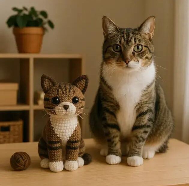 Réplicas de Pets em Amigurumi: Como Criar uma Versão Fofa do Seu Cachorro ou Gato